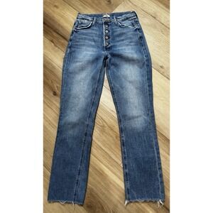 Mother The Pixie Dazzler Ankle Fray Secret Sister Size 26